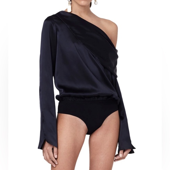 ALIX NYC Tops - ALIX NYC Clara 100% Silk Bodysuit